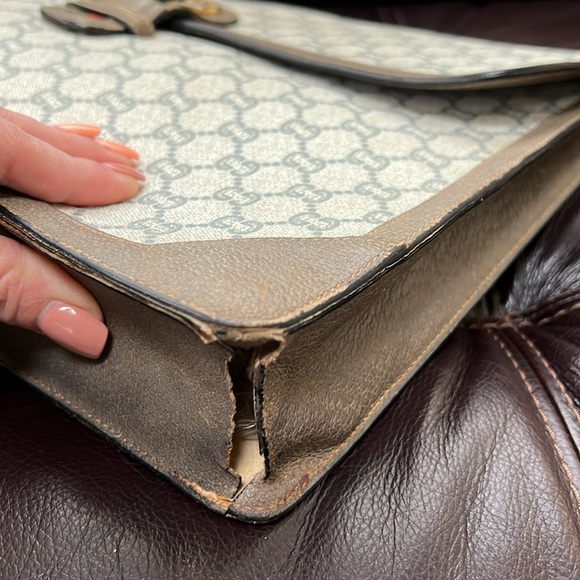 Large GUCCI Portfolio / Envelope Clutch Bag - project bag - Picture 9 of 17